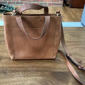 MADEWELL Small Transport Leather Crossbody